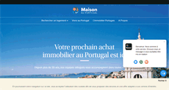 Desktop Screenshot of maison-au-portugal.com